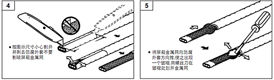PMKG-LS二通接线盒安装示意图